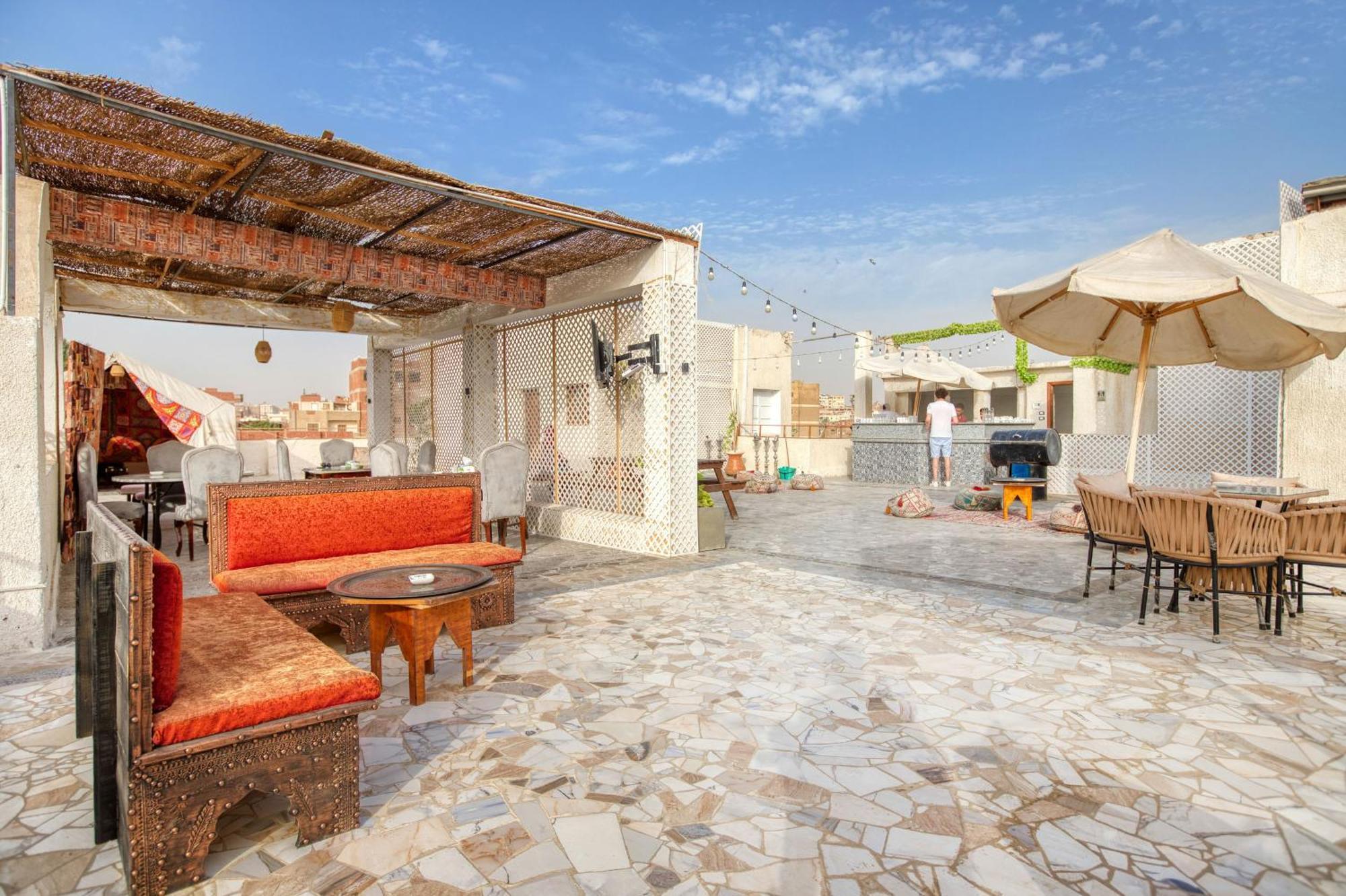 Villa Khufu Pyramids Hotel Kafret el-Gabal Eksteriør billede
