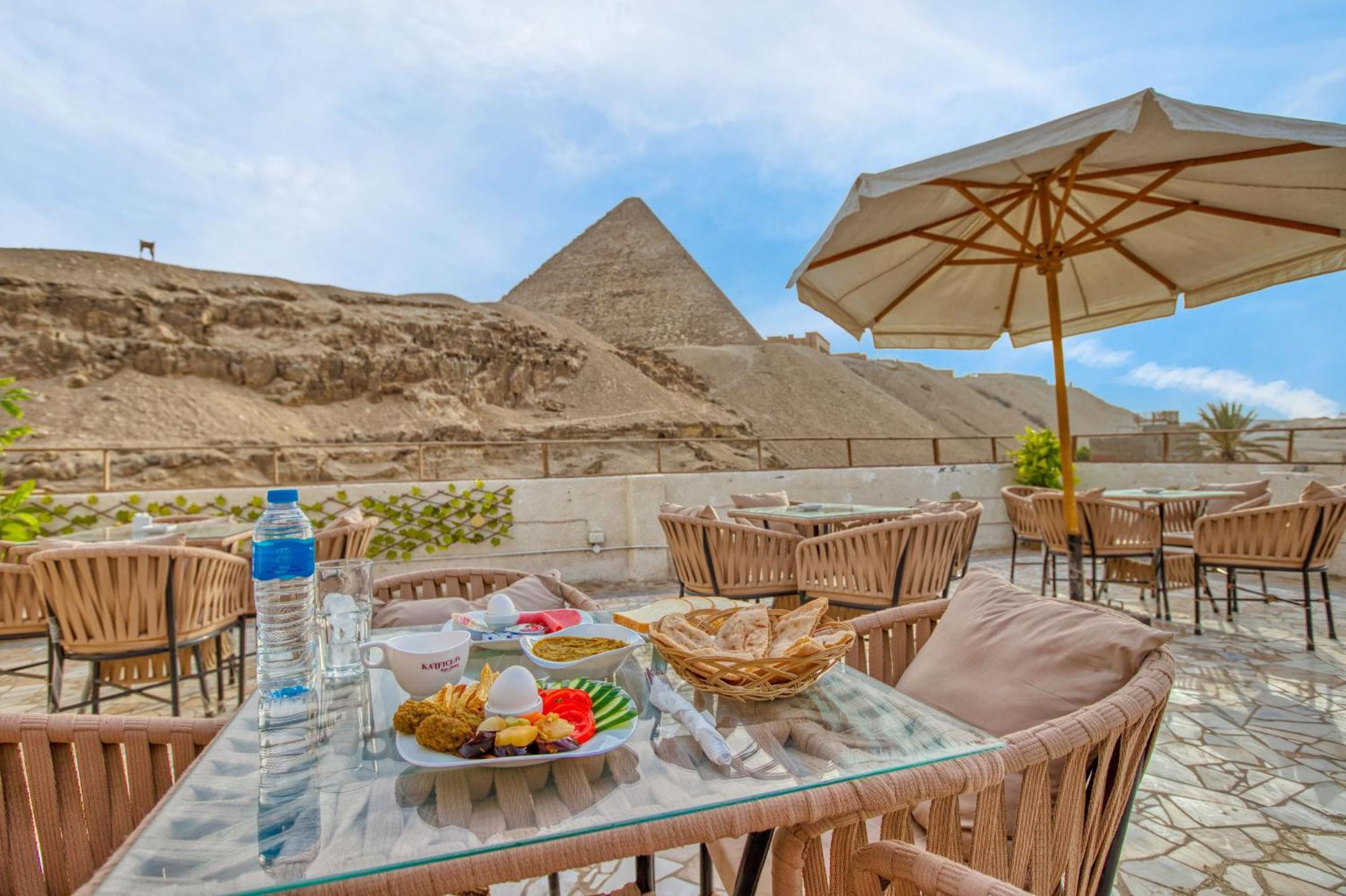 Villa Khufu Pyramids Hotel Kafret el-Gabal Eksteriør billede