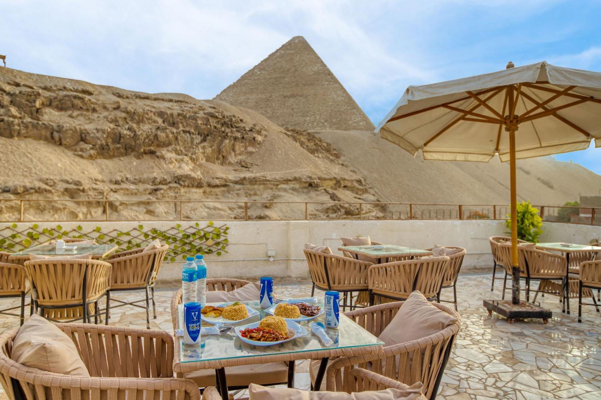 Villa Khufu Pyramids Hotel Kafret el-Gabal Eksteriør billede