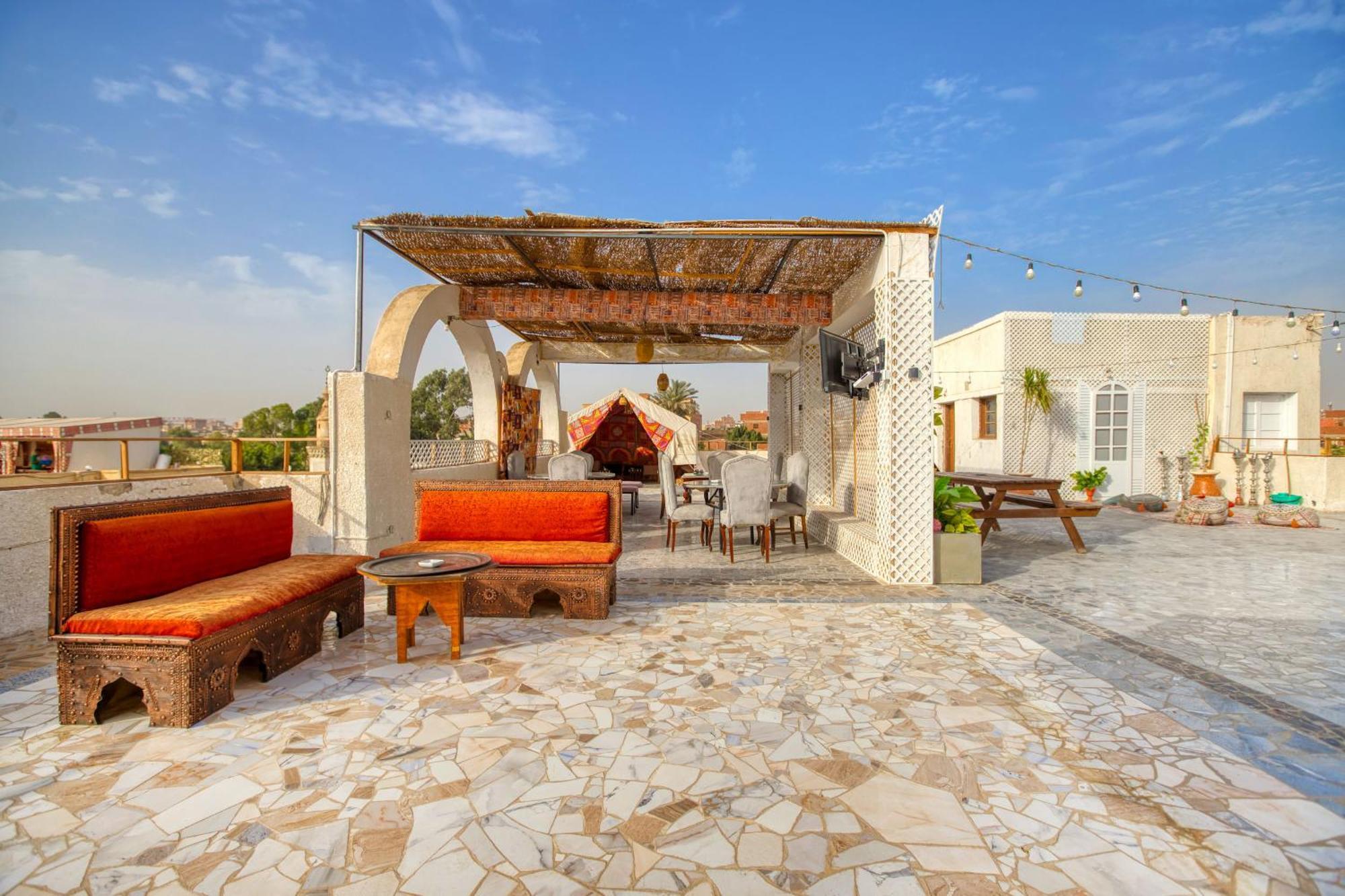 Villa Khufu Pyramids Hotel Kafret el-Gabal Eksteriør billede
