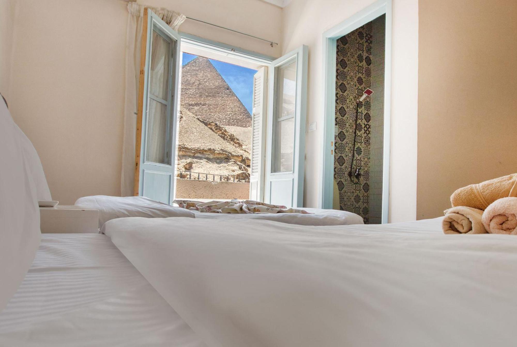 Villa Khufu Pyramids Hotel Kafret el-Gabal Eksteriør billede